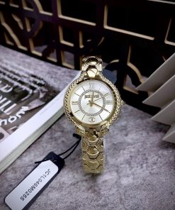 Đồng hồ nữ Just Cavalli JC1L046M0255 hình rắn mạ vàng 32mm
