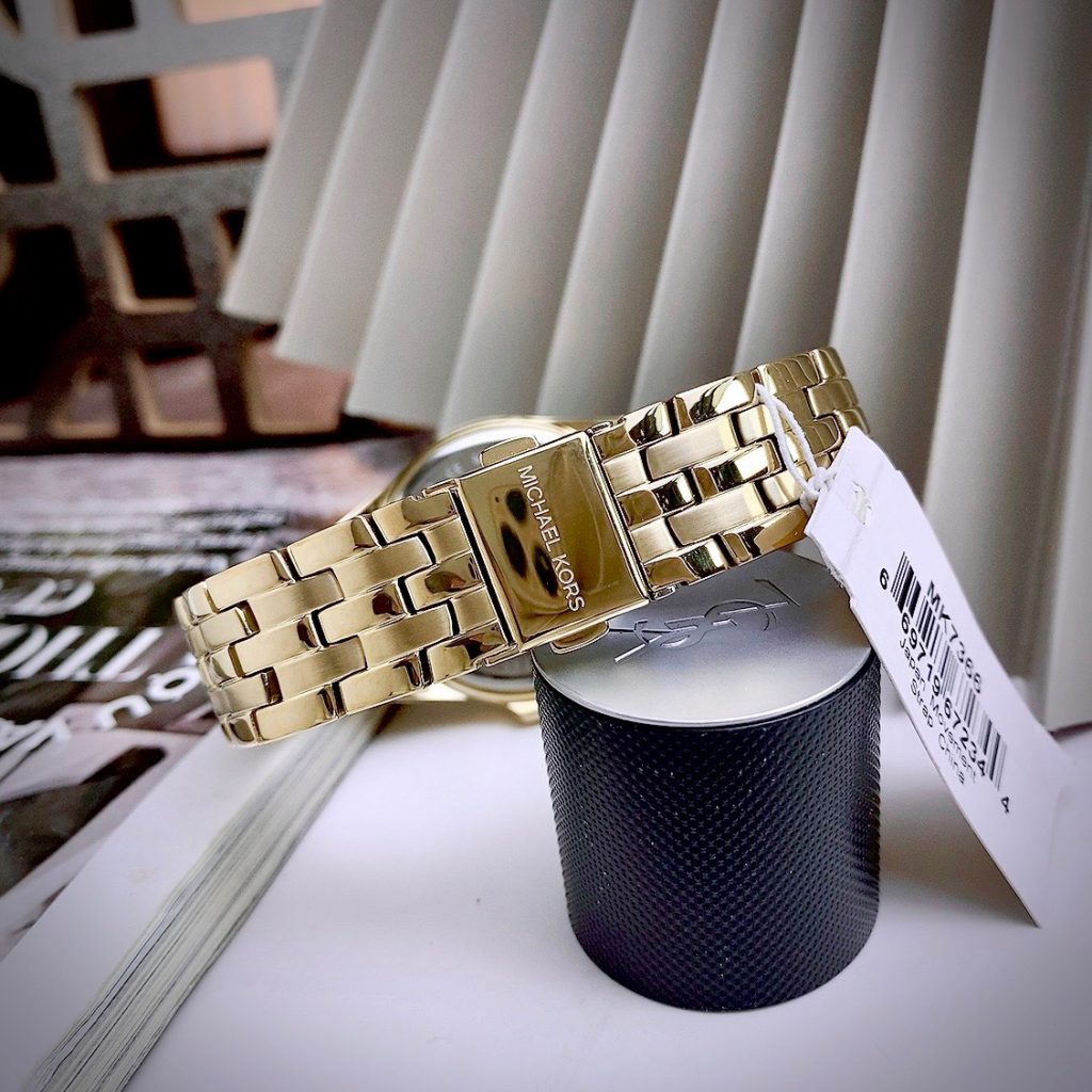 Đồng hồ nữ Michael Kors Mini Pilot Pave MK7366 Like Auth 36mm (2)