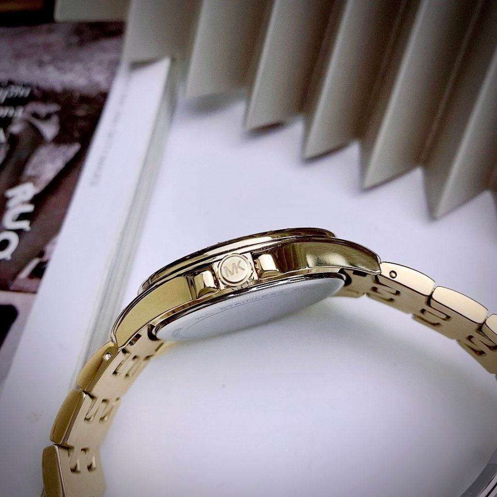 Đồng hồ nữ Michael Kors Mini Pilot Pave MK7366 Like Auth 36mm (2)