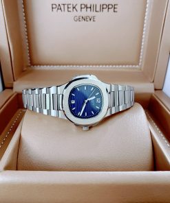 Đồng hồ nữ Patek Philippe giá rẻ dòng Nautilus dây thép trắng 32mm