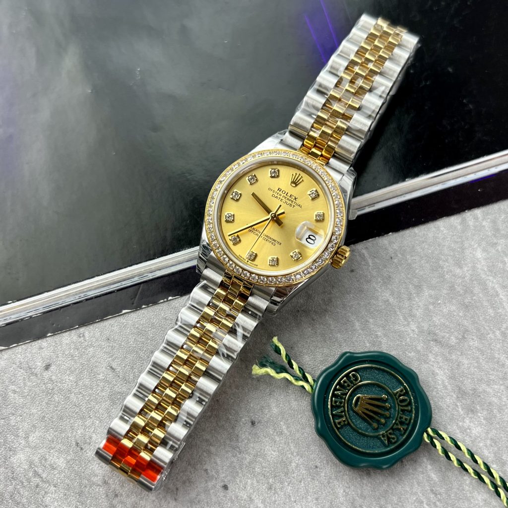 Đồng hồ nữ Rolex DateJust Replica 11 Thụy Sỹ EW Factory 31mm (2)