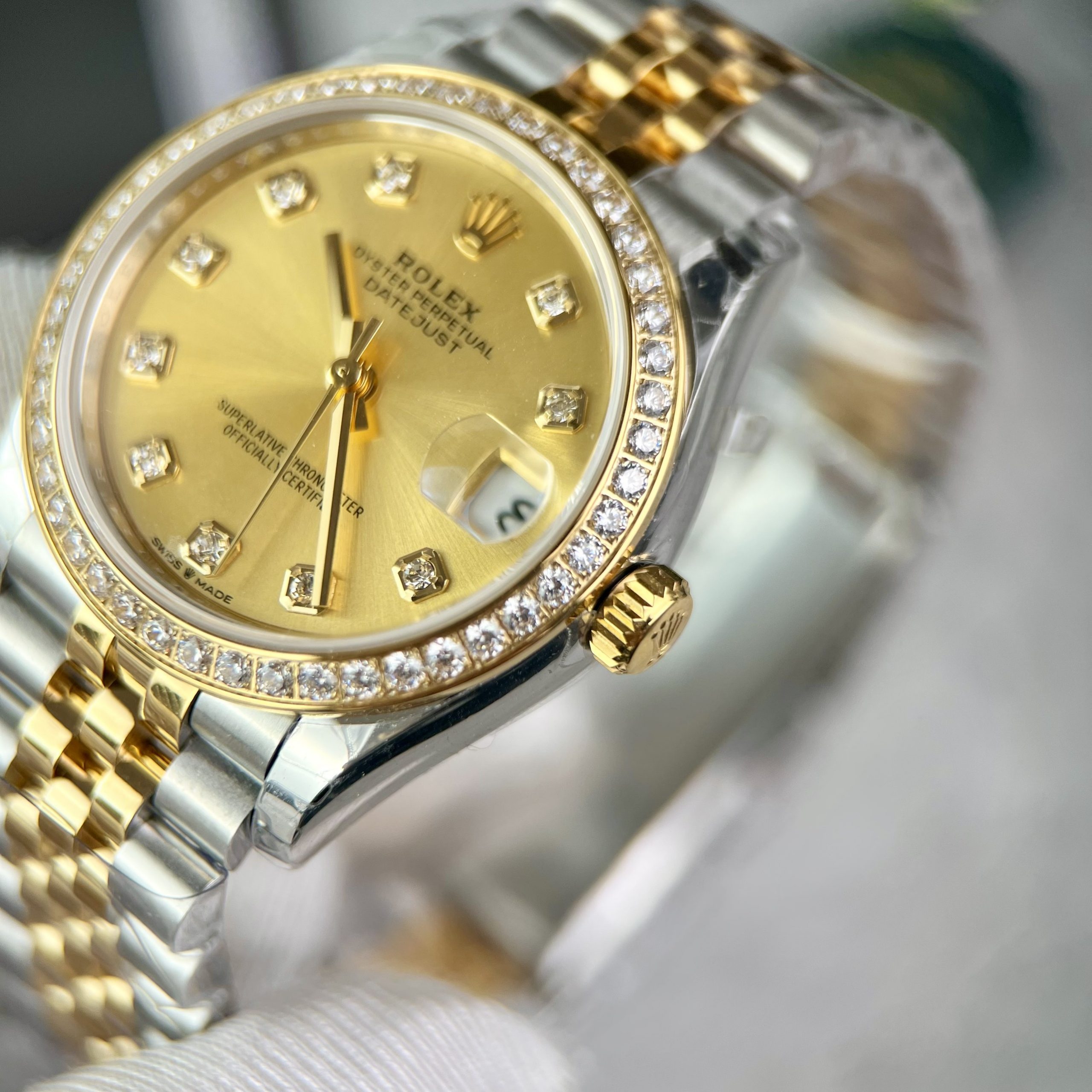 Đồng hồ nữ Rolex DateJust Replica 11 Thụy Sỹ EW Factory 31mm (4) Đồng hồ nữ Rolex DateJust Replica 11 Thụy Sỹ EW Factory 31mm (2)
