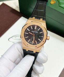Đồng hồ Audemars Piguet Rose Gold nam máy cơ Nhật Fake Cao Cấp 41mm (2)