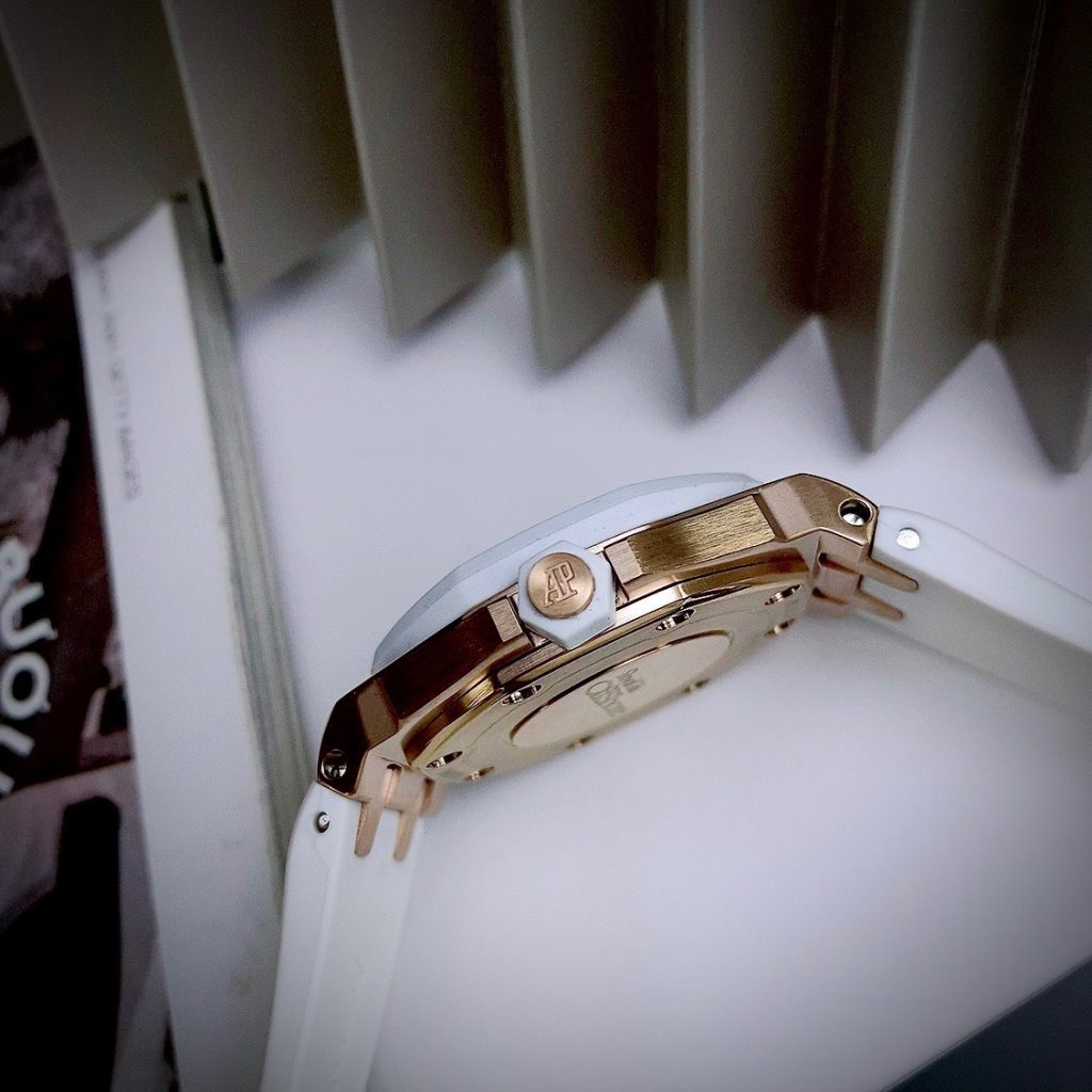 Đồng hồ Audemars Piguet Royal Oak Offshore Rose Gold Super Fake 11 37mm (2)