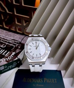 Đồng hồ Audemars Piguet Royal Oak Offshore màu trắng Fake Cao Cấp 37mm (2)