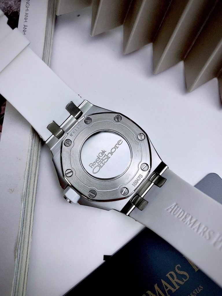 Đồng hồ Audemars Piguet Royal Oak Offshore màu trắng Fake Cao Cấp 37mm (2)