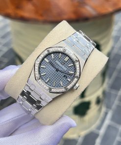 Đồng hồ Audemars Piguet Royal Oak Rep 11 Thụy Sỹ nữ đính đá 33mm (2)