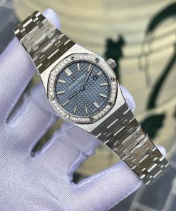 Đồng hồ Audemars Piguet Royal Oak Rep 11 Thụy Sỹ nữ đính đá 33mm (2)