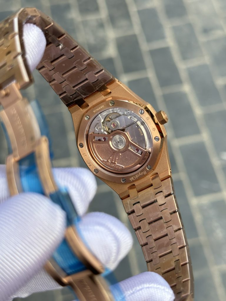 Đồng hồ Audemars Piguet Royal Oak Rose Gold Rep 11 Máy Cơ Thụy Sỹ 33mm (2)