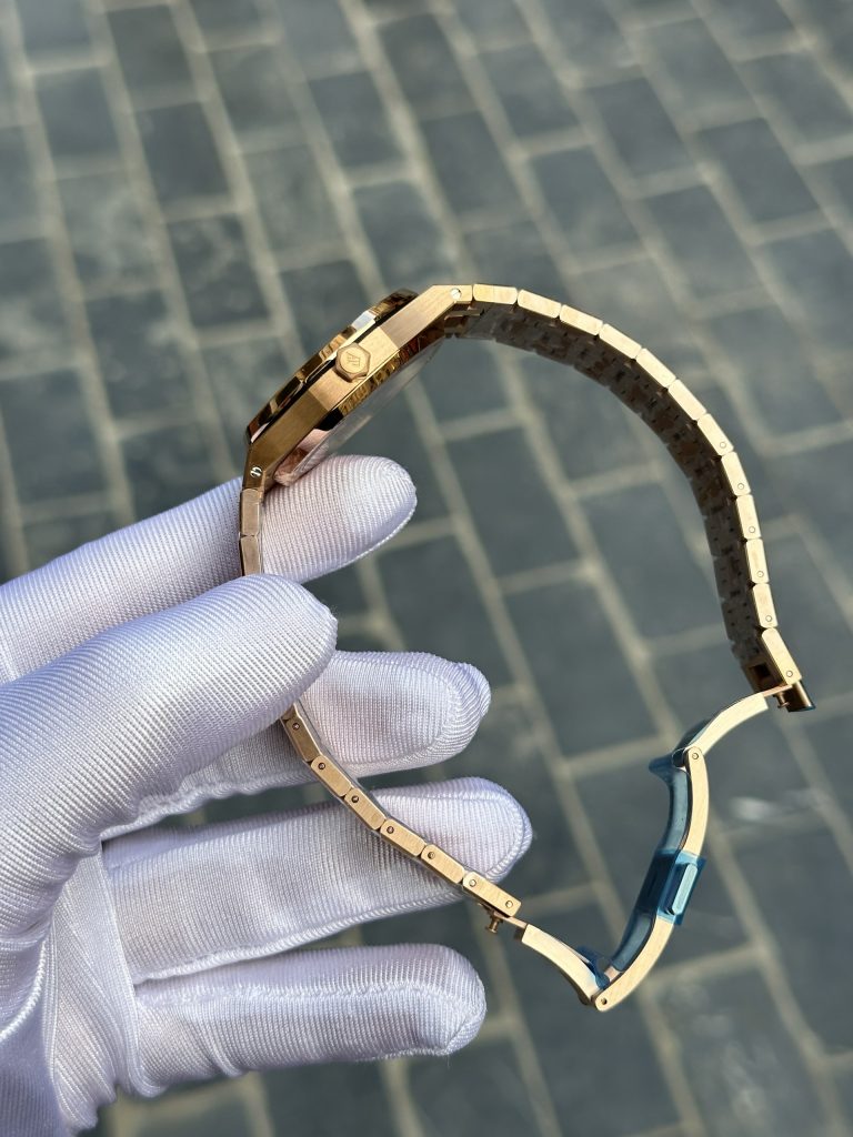 Đồng hồ Audemars Piguet Royal Oak Rose Gold Rep 11 Máy Cơ Thụy Sỹ 33mm (2)