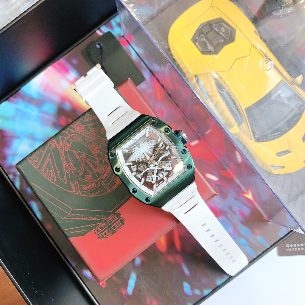 Bảo Hành 5 Năm Lỗi 1 Đổi 1 Trong 7 Ngày Hỗ Trợ Bảo Hành Sản Phẩm Trọn Đời Miễn Phí Giao Hàng Toàn Quốc Nhận Hàng Kiểm Tra Trước Khi Thanh Toán Thông số – Đồng hồ Bonest Gatti chính hãng Đường kính: 45mm Mặt kính: Sapphire nguyên khối Vỏ và khóa: Thép không gỉ Bộ máy: Automatic - Cơ tự động Dây đeo: Dây cao su cao cấp Chống nước: 5ATM