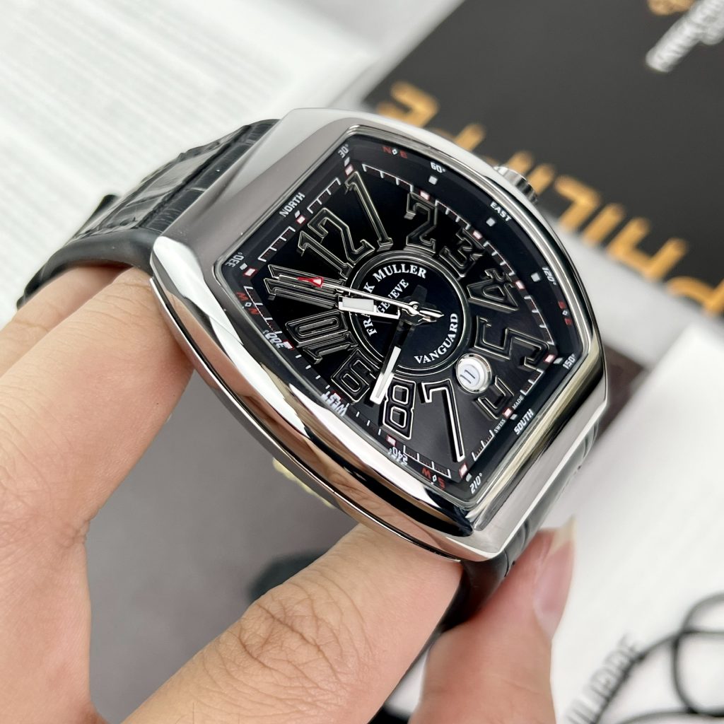 Đồng hồ Franck Muller V45 ABF Rep 11 Thụy Sỹ nam màu đen 45mm (2)
