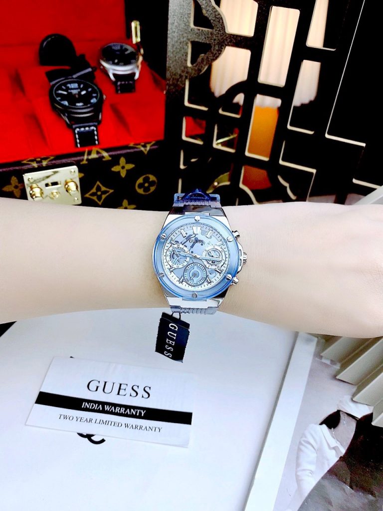 Đồng hồ Guess Eco-Friendly GW0409L1 màu xanh Like Auth 39mm (2)