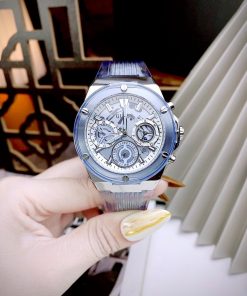 Đồng hồ Guess Eco-Friendly GW0409L1 màu xanh Like Auth 39mm (2)
