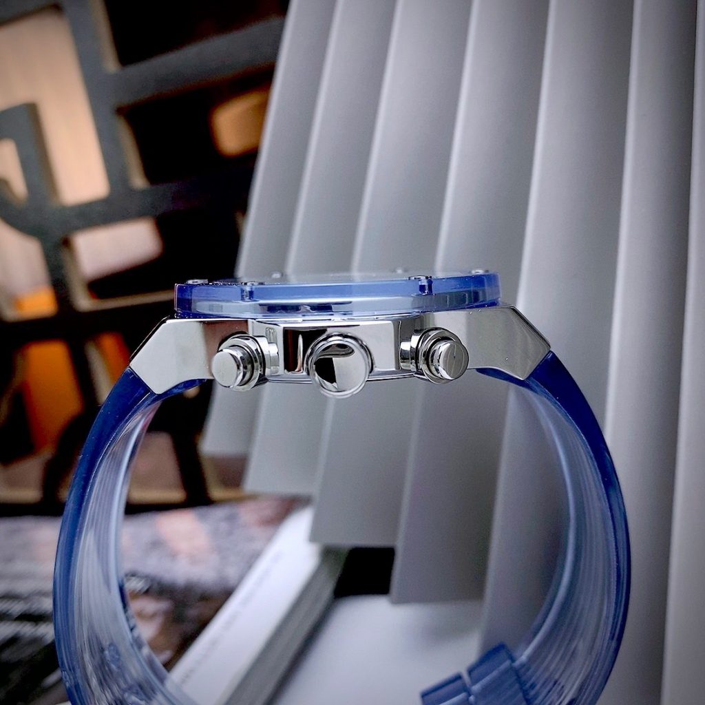 Đồng hồ Guess Eco-Friendly GW0409L1 màu xanh Like Auth 39mm (2)