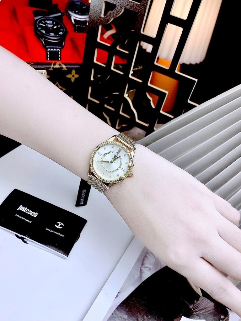 Đồng hồ Just Cavalli JC1L095M0065 Like Auth nữ dây kim loại 35mm (2)