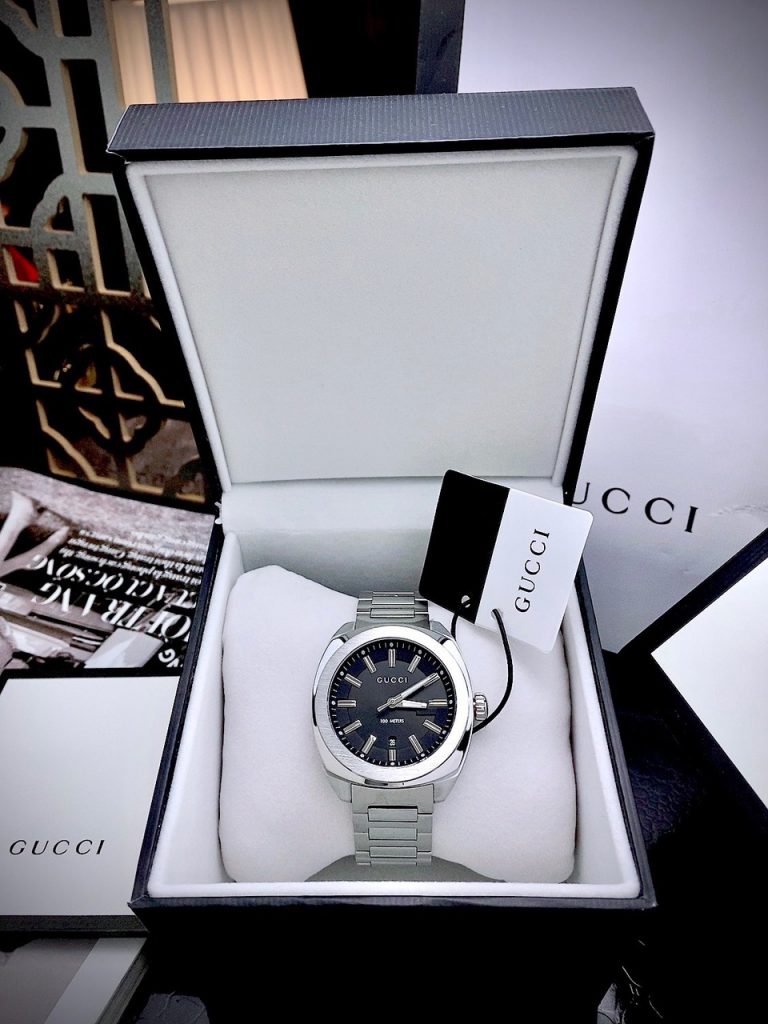 Đồng hồ Like Auth Gucci Men GG2570 nam dây kim loại 41mm (2)