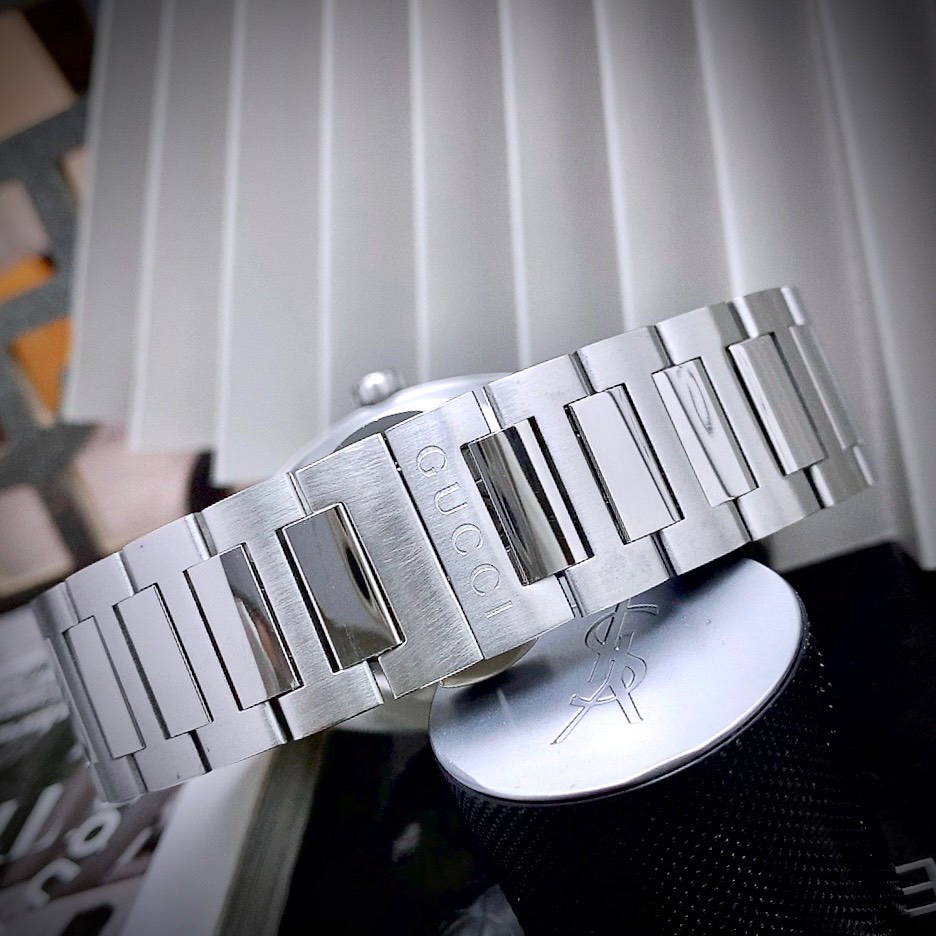 Đồng hồ Like Auth Gucci Men GG2570 nam dây kim loại 41mm (2)