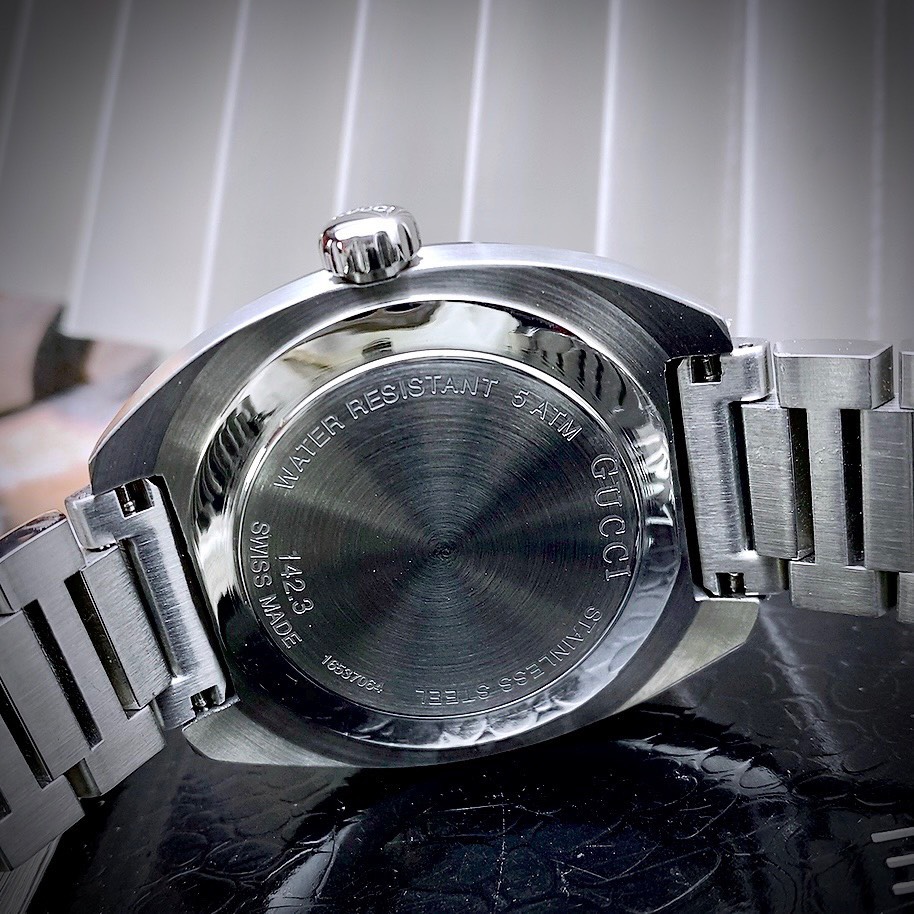 Đồng hồ Like Auth Gucci Men GG2570 nam dây kim loại 41mm (2)