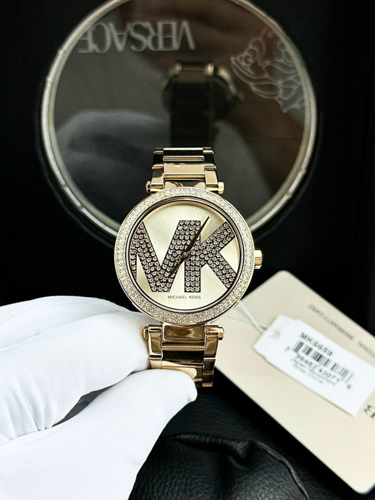 Đồng hồ Michael Kors MK6659 nữ màu vàng gold Like Auth 38mm (2)
