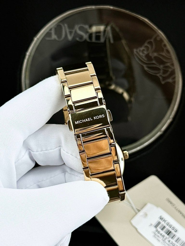 Đồng hồ Michael Kors MK6659 nữ màu vàng gold Like Auth 38mm (2)
