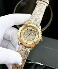 Đồng hồ Michael Kors MK6999 nữ dây da Like Auth 40mm (2)