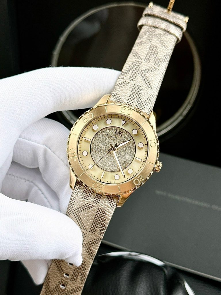 Đồng hồ Michael Kors MK6999 nữ dây da Like Auth 40mm (2)