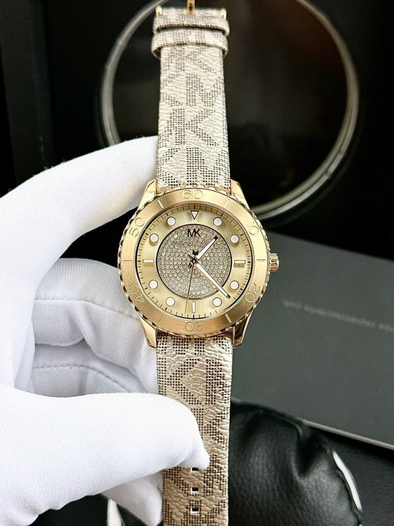 Đồng hồ Michael Kors MK6999 nữ dây da Like Auth 40mm (2)