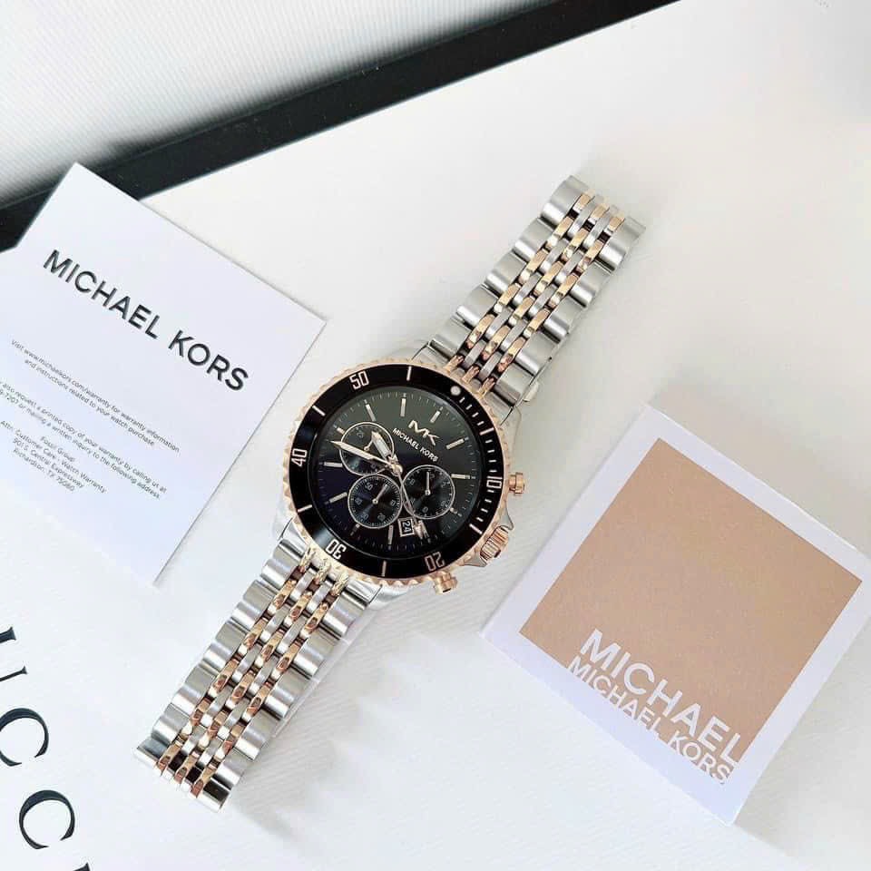 Đồng hồ Micheal Kors MK8872 Like Auth nam dây kim loại 43mm (2)