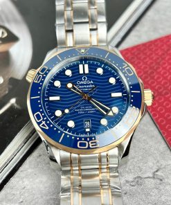 Đồng hồ Omega Seamaster Dial Blue Rep 11 Thụy Sỹ VS Factory 42mm (2)