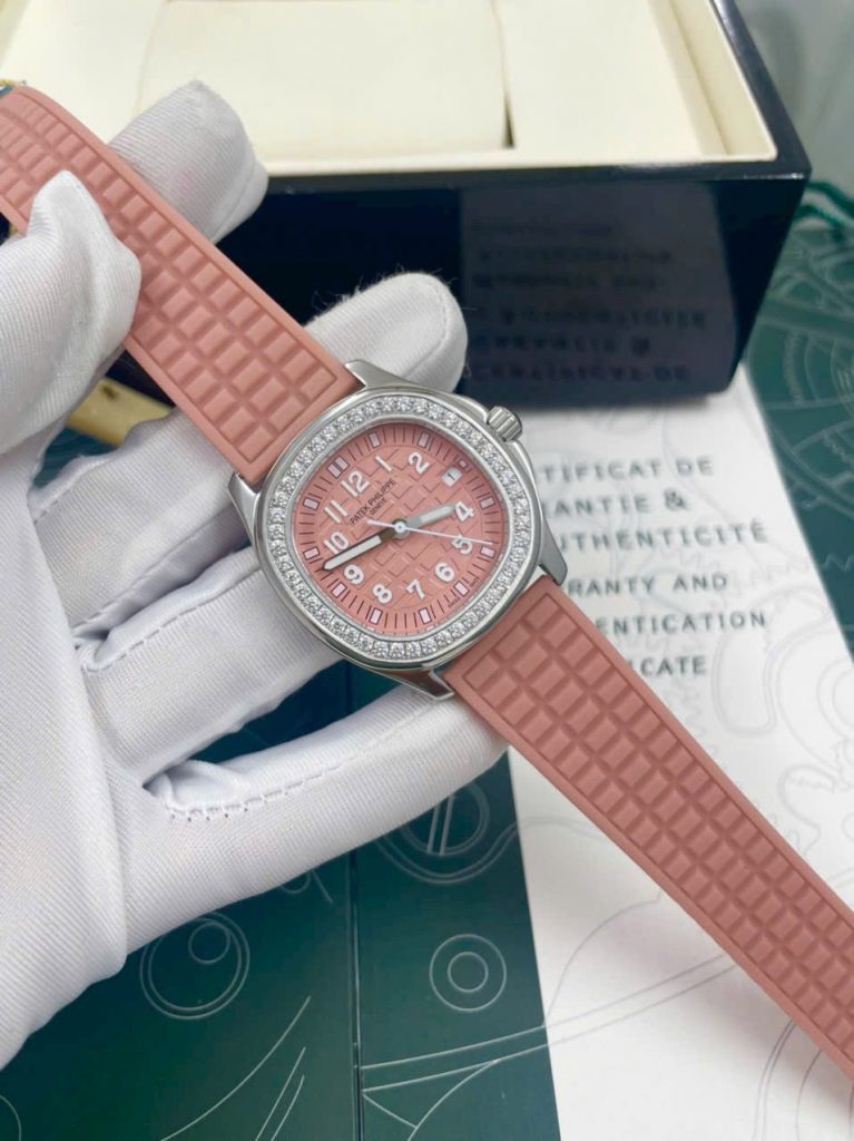 Đồng hồ Patek Philippe nữ màu hồng