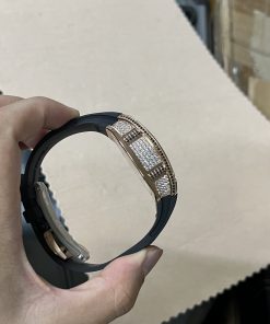 Đồng hồ Richard Mille RM67-01 rose gold đính đá Replica 11 cao cấp 40mm (2)
