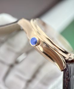 Đồng hồ Rolex Cellini Dual Time nam mặt trắng Rep 11 Thụy Sỹ 39mm (2)