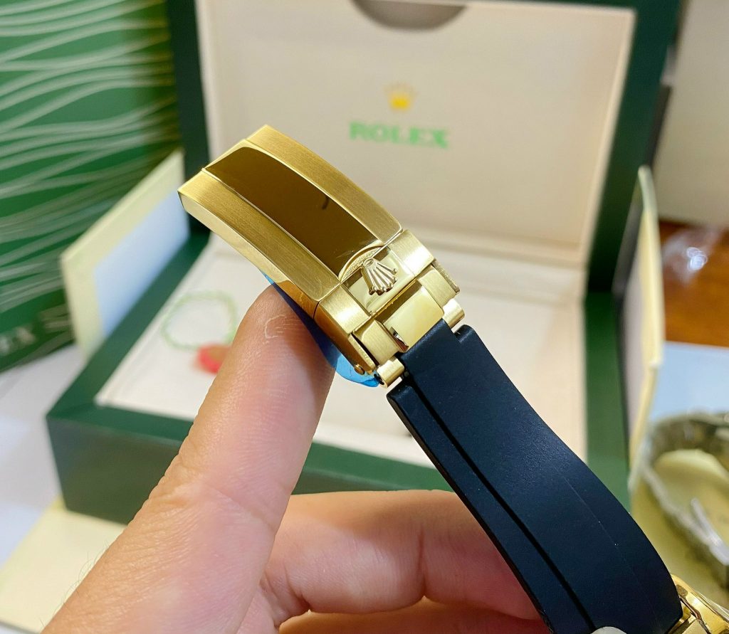 Đồng hồ Rolex Daytona nam mặt xanh lá cây Fake giá rẻ 40mm (2)