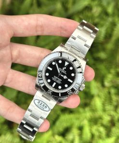 Đồng hồ Rolex Submariner No Date Replica 11 mặt đen Clean Factory 40mm (2)