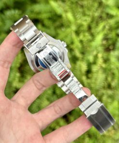 Đồng hồ Rolex Submariner Replica 11 viền gốm Ceramic màu xanh Clean Factory 40mm (2)