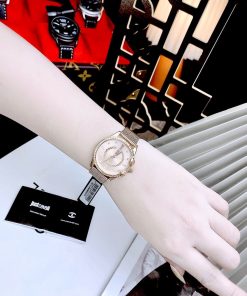 Đồng hồ Just Cavalli JC1L095M0075 Rose Gold nữ máy pin Nhật Like Auth 35mm