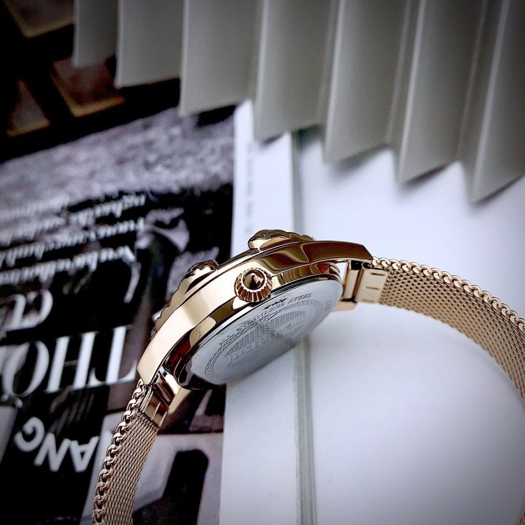 Đồng hồ Just Cavalli JC1L095M0075 Rose Gold nữ máy pin Nhật Like Auth 35mm