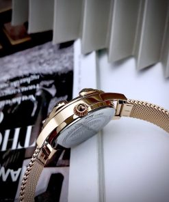 Đồng hồ Just Cavalli JC1L095M0075 Rose Gold nữ máy pin Nhật Like Auth 35mm