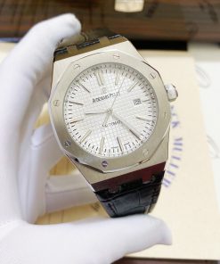 Đồng hồ nam Audemars Piguet Super Fake 11 máy cơ Nhật màu trắng 41mm (2)