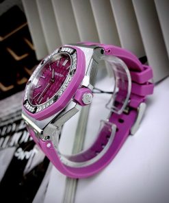 Đồng hồ nữ Audemars Piguet Royal Oak Offshore màu tím Fake máy Nhật 37mm (2)