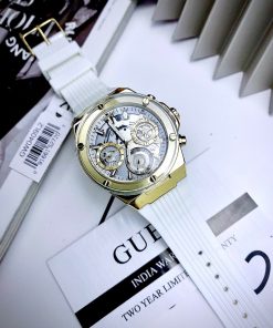 Đồng hồ nữ Like Auth Guess Eco-Friendly GW0409L2 màu trắng 39mm (2)