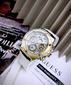 Đồng hồ nữ Like Auth Guess Eco-Friendly GW0409L2 màu trắng 39mm (2)