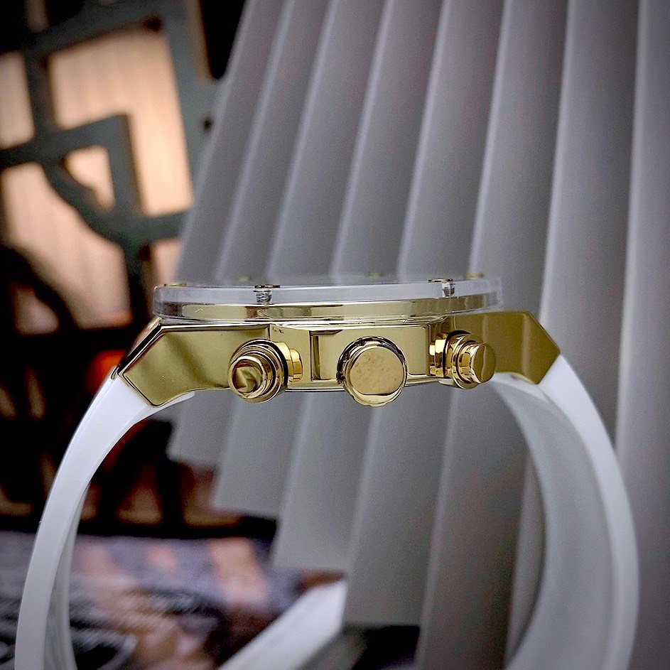 Đồng hồ nữ Like Auth Guess Eco-Friendly GW0409L2 màu trắng 39mm (2)