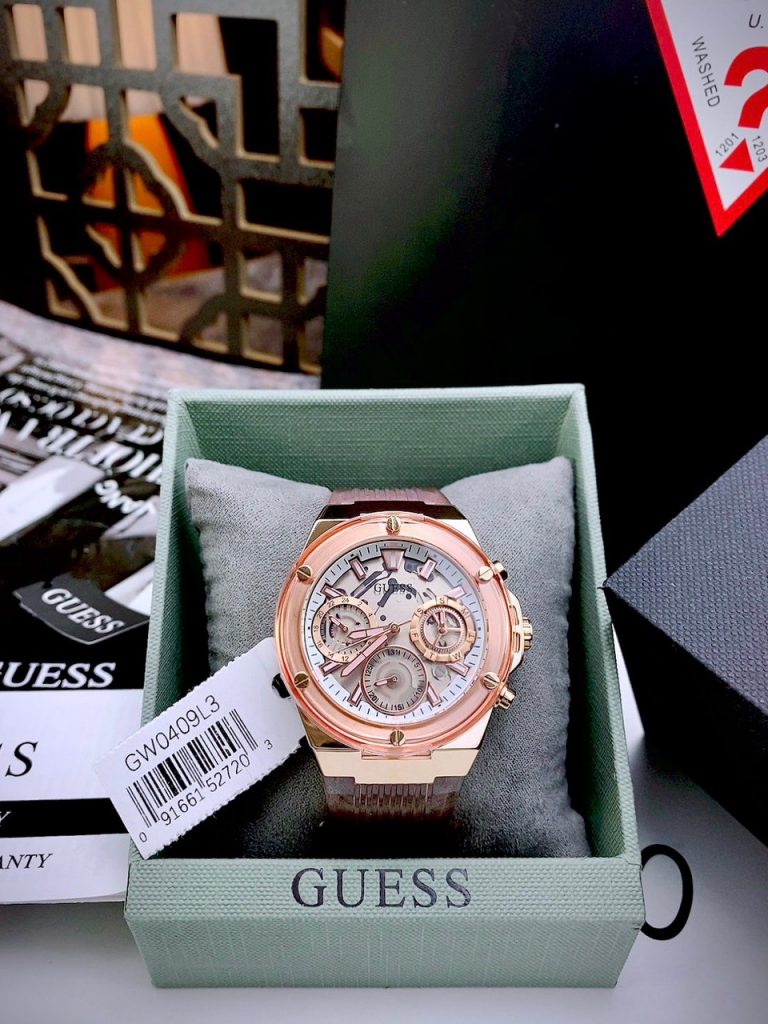 Đồng hồ nữ Like Auth Guess Eco-Friendly GW0409L3 màu hồng 39mm (2)