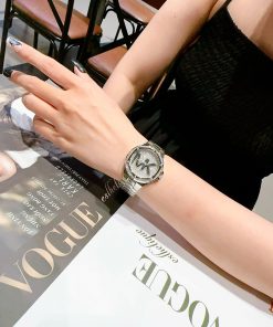 Đồng hồ nữ Michael Kors Silver Like Auth đính đá 36mm (2)