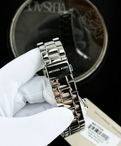Đồng hồ nữ Michael Kors Silver Like Auth đính đá 36mm (2)