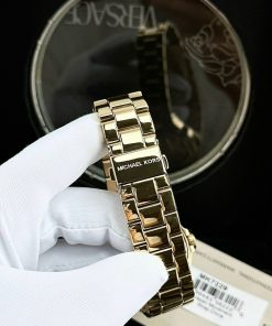 Đồng hồ nữ Michael Kors Vàng Gold Like Auth máy pin Nhật 36mm (2)