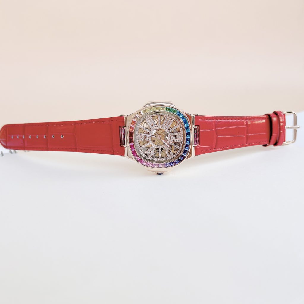 Đồng hồ nữ chính hãng Davena D31951 màu rose gold máy cơ 32mm (2)