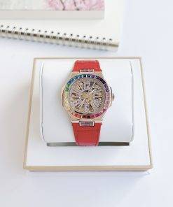 Đồng hồ nữ chính hãng Davena D31951 màu rose gold máy cơ 32mm (2)